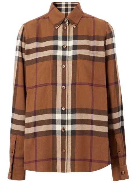 burberry sale uk shirt|Burberry flannel shirt oversized.